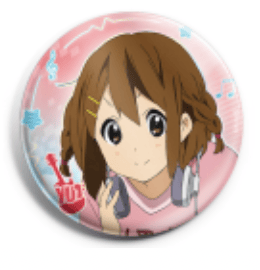 March Monster K-On! Sweet Beats Can Badge Yui Kawaii Gifts 6977993090575
