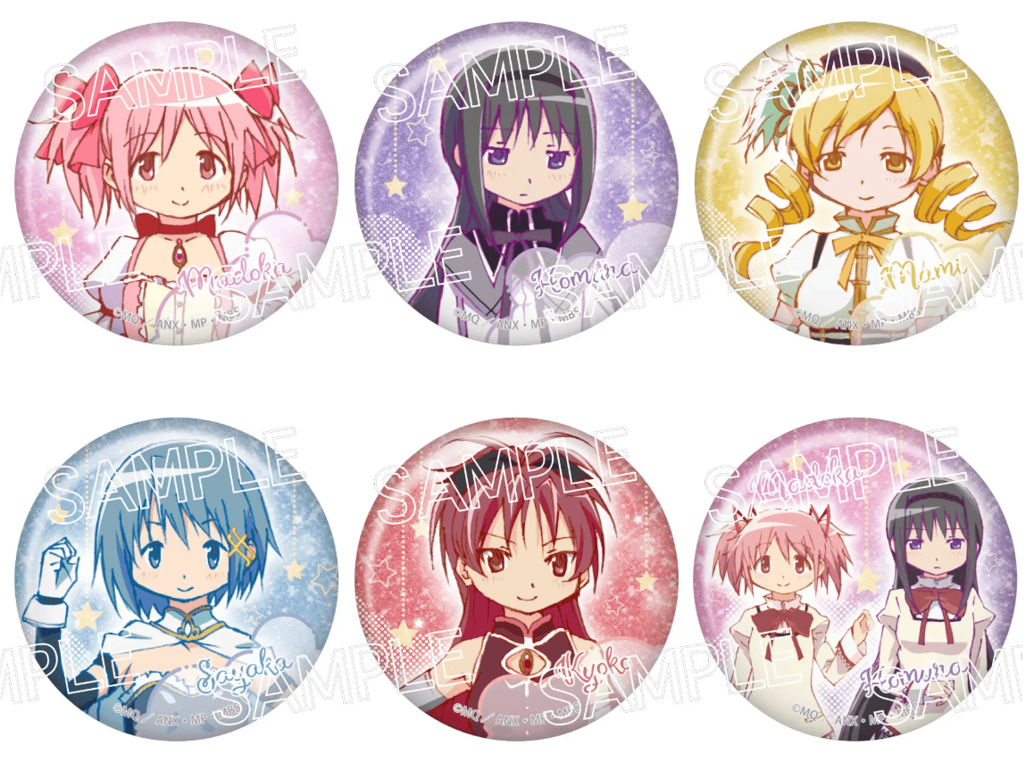 March Monster Madoka Magica - Shine Glitter Can Badge Surprise Kawaii Gifts 4571653536773