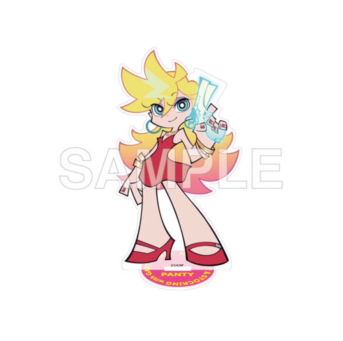 March Monster New Panty and Stocking with Garderbelt Acrylic Stand Panty Kawaii Gifts 4550687078534