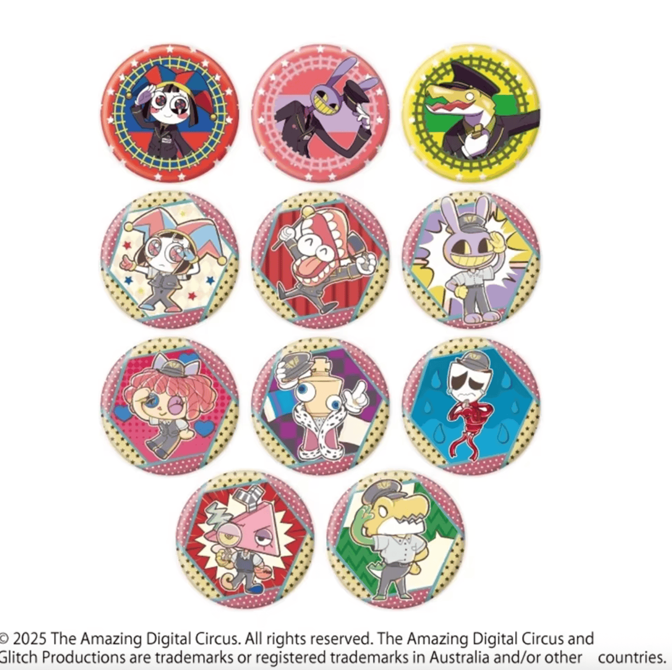 March Monster The Amazing Digital Circus - Vol.1 Can Badge Surprise Kawaii Gifts