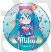 March Monster Vocalaoid - Miku 16th Birthday Dear Creators Can Badge Miku Kawaii Gifts 4570142589238