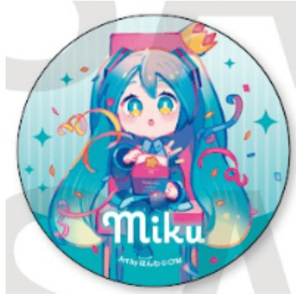 March Monster Vocalaoid - Miku 16th Birthday Dear Creators Can Badge Miku Kawaii Gifts 4570142589238