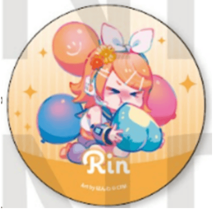 March Monster Vocalaoid - Miku 16th Birthday Dear Creators Can Badge Rin Kawaii Gifts 4570142589252