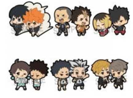 March Monster Haikyu!! Buddy Colle Rubber Charm Surprise Kawaii Gifts 4535123834042