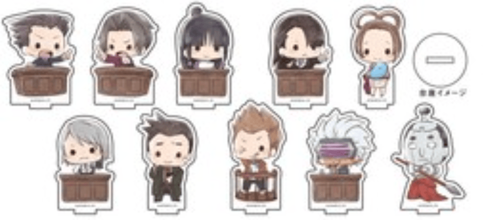 March Monster Ace Attorney - GraffArt Acrylic Stand Surprise Kawaii Gifts 4573689744092