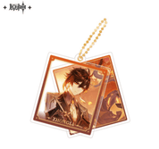March Monster Genshin Impact - Character Double-Layer Acrylic Charm Series Zhongli Kawaii Gifts 6974696616255
