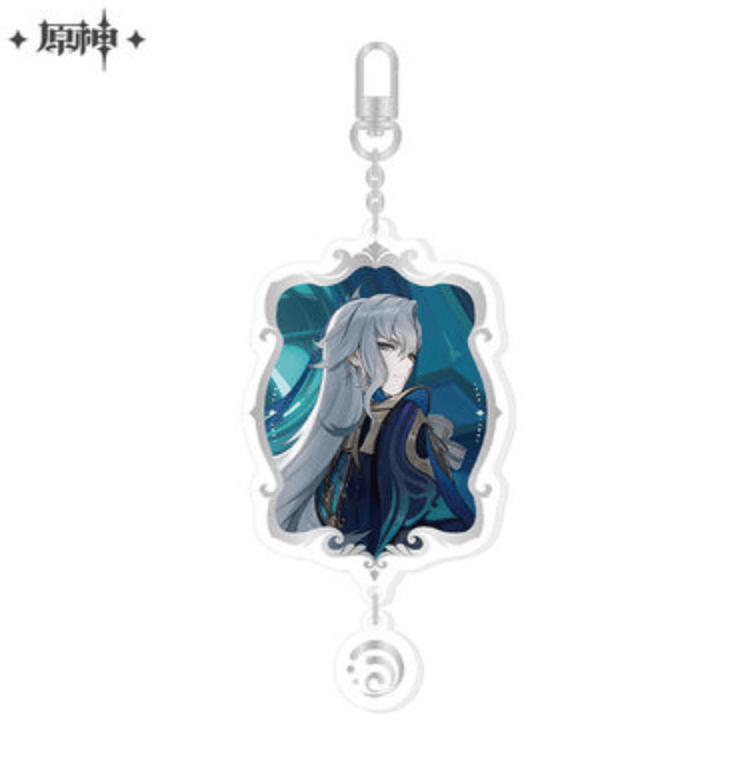 March Monster Genshin Impact - Neuvillette 'To the Stars Shining in the Depths' Acrylic Charm Series Kawaii Gifts 6942421102205