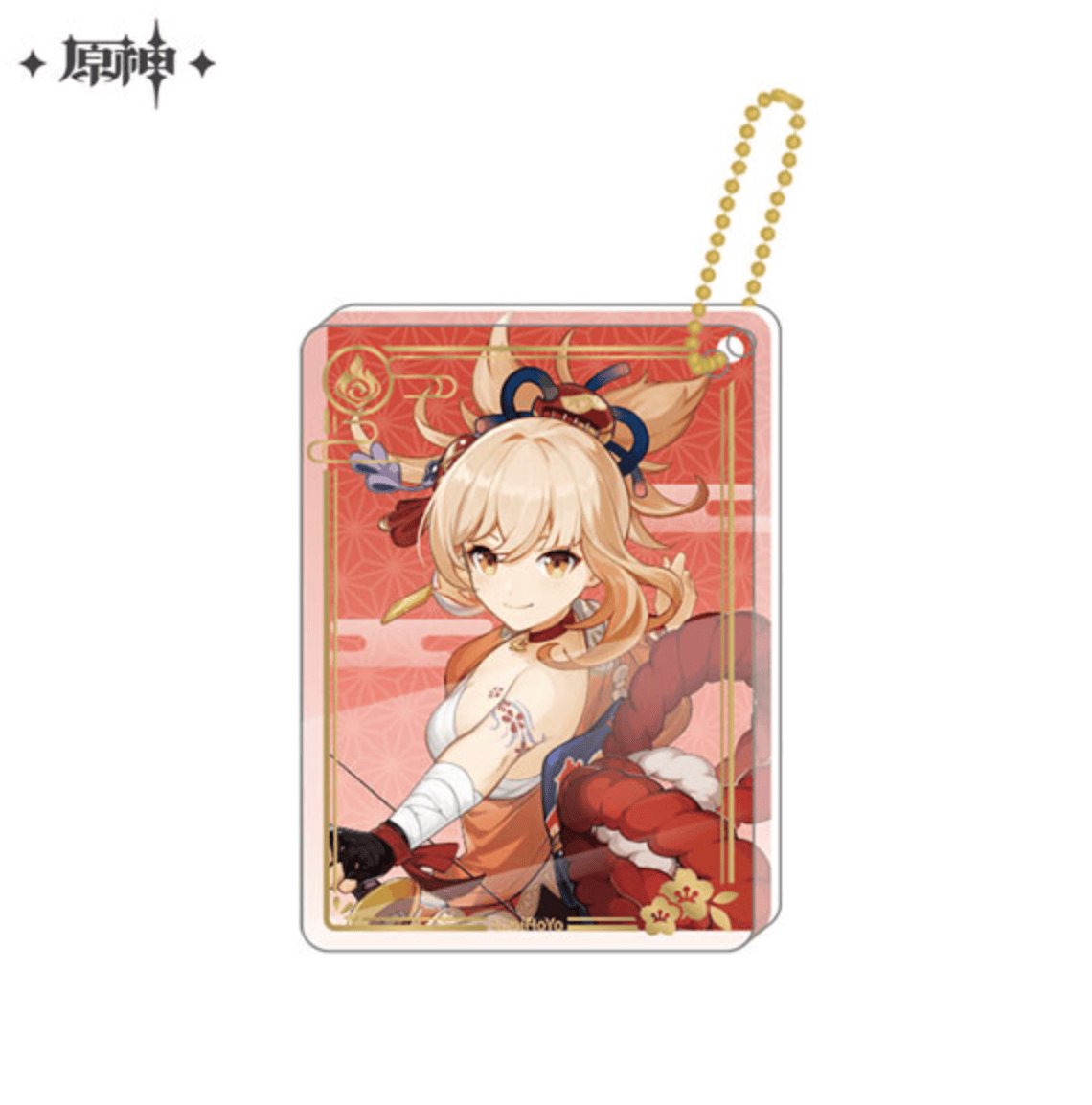 March Monster Genshin Impact - Yoimiya Thick Acrylic Charm Kawaii Gifts 6975628241743