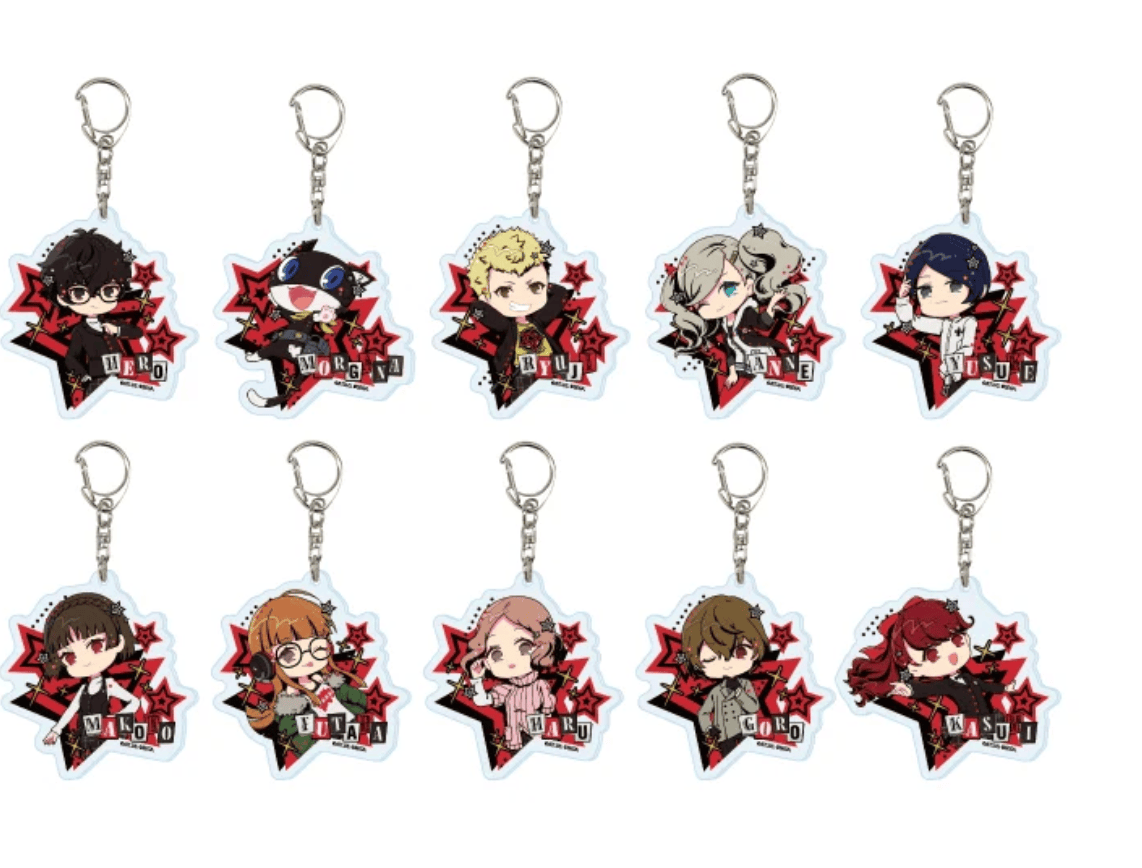 March Monster Persona 5 Royal Pop Art Acrylic Keychain Vol.02 Surprise Kawaii Gifts 4573689792857