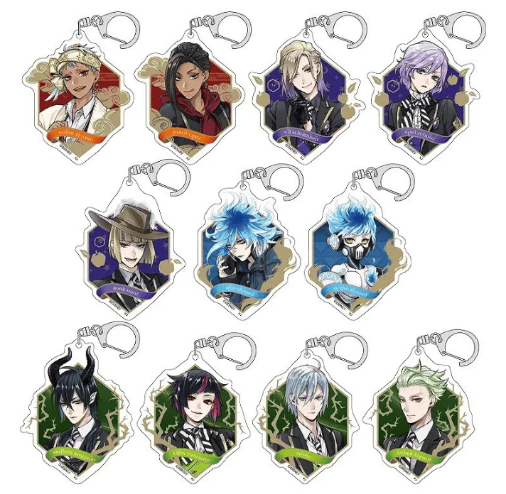 March Monster Twisted Wonderland School Uniform Acrylic Keychain Surprise Vol. 2 Kawaii Gifts 4550451113430
