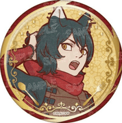 March Monster Dungeon Meshi - Retro Hot-Stamped Can Badge Izutsumi Kawaii Gifts 4580722005300