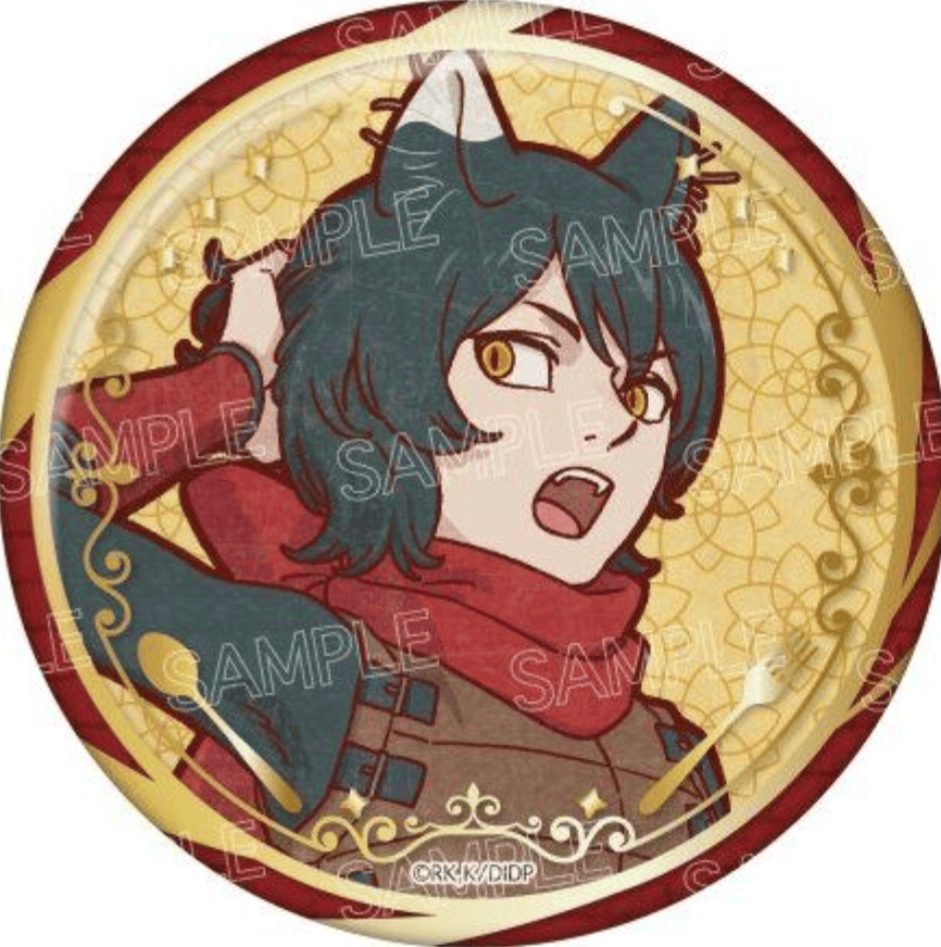 March Monster Dungeon Meshi - Retro Hot-Stamped Can Badge Izutsumi Kawaii Gifts 4580722005300