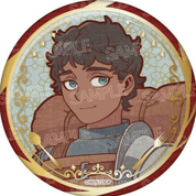 March Monster Dungeon Meshi - Retro Hot-Stamped Can Badge Kabru Kawaii Gifts 4580722005324
