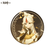 March Monster Genshin Impact - Genius Invokation TCG Can Badge Ningguang Kawaii Gifts 6942421108696