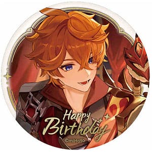March Monster Genshin Impact - Tartaglia Destined Days Can Badge Kawaii Gifts 6942421130055