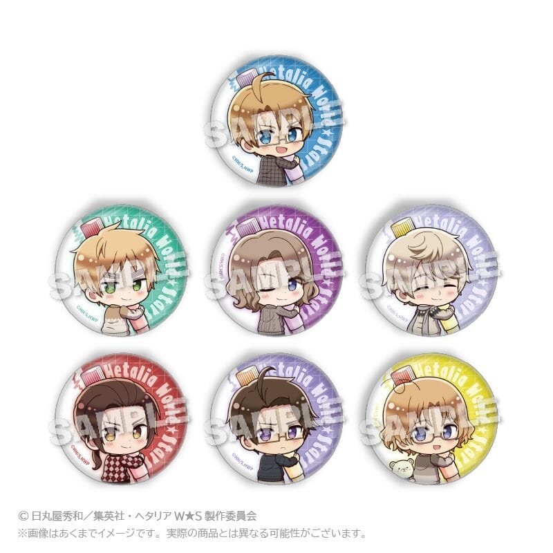 March Monster Hetalia - Doodle Notebook Can Badge Surprise Vol. 1 & 2 Kawaii Gifts