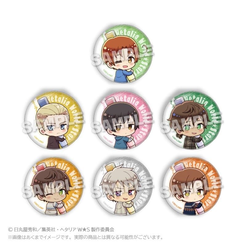 March Monster Hetalia - Doodle Notebook Can Badge Surprise Vol. 1 & 2 Kawaii Gifts