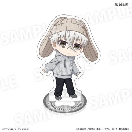 March Monster Blue Lock Animal Knit Hat Chibi Acrylic Stand Seishiro Nagi Kawaii Gifts 4947864065997