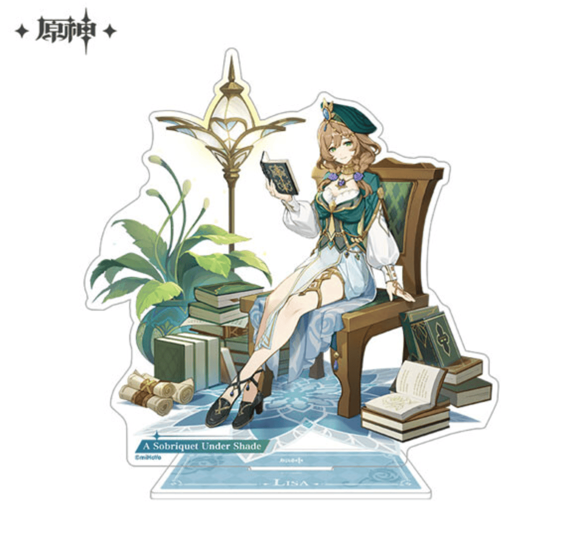 March Monster Genshin Impact - Teyvat Fashion Acrylic Stand Series Lisa Kawaii Gifts 6976068141136