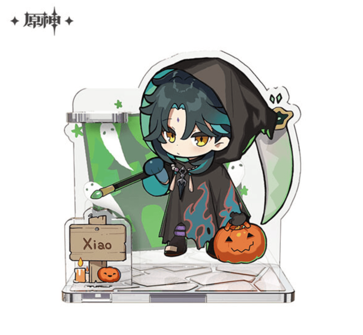 March Monster Genshin Impact - Xiao Halloween Costume Acrylic Stand Kawaii Gifts 6974696614152
