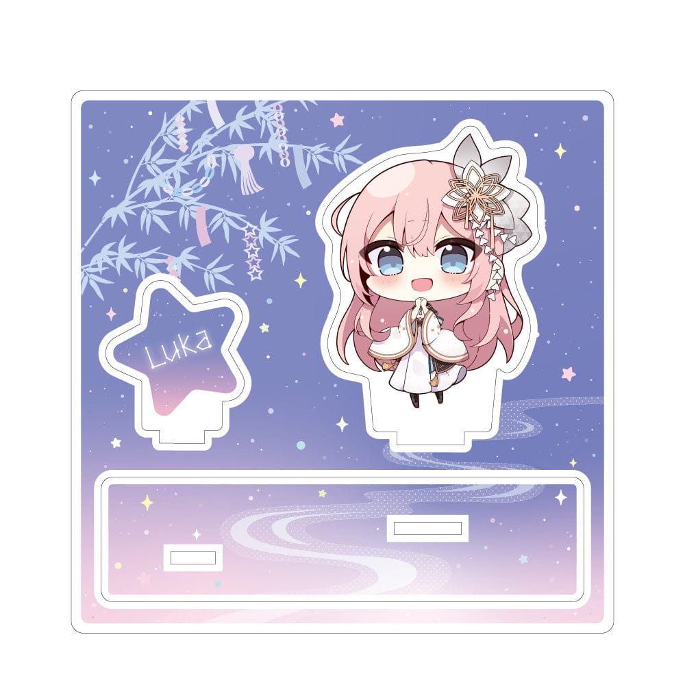 March Monster Hatsune Miku Akihabara Festival 2024 Chibi Acrylic Stand Tanabata Kawaii Gifts