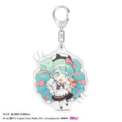 March Monster Hatsune Miku Big Sweets Acrylic Keychain Hatsune Miku Kawaii Gifts 4582650015208