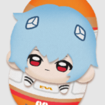 March Monster EVANGELION: Infinity Eva Pod Mascot Plush Rei Kawaii Gifts 6974201526796