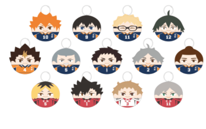 March Monster Haikyu!! Battle of the Garbage Dump Dango Plush Keychain Kawaii Gifts