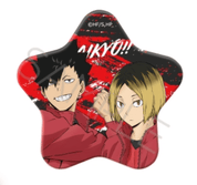 March Monster Haikyu!! Star Can Badge Kuuro and Kenma Kawaii Gifts 4582721553783