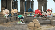 March Monster miHoYo Genshin Impact Battlefield Valor Battle Stance Mystery Figure Mondstadt Edition Blind Box (Copy) Kawaii Gifts