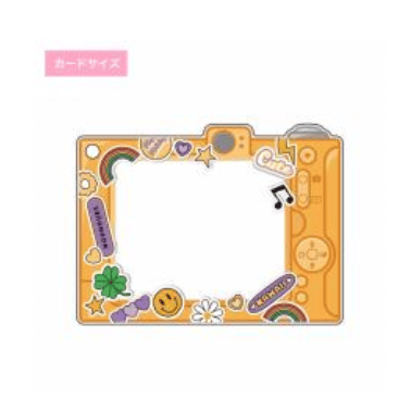 March Monster Yellow Camera Photocard Holder Kawaii Gifts 4573611829484
