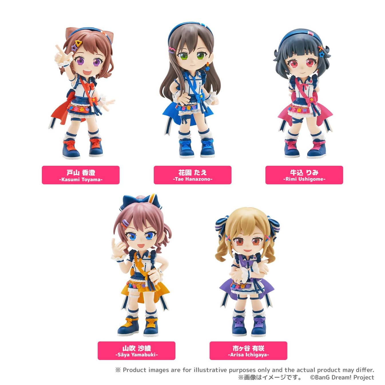 Milestone BanG Dream! Poppin'Party Palverse Surprise Box Kawaii Gifts 4570194415738
