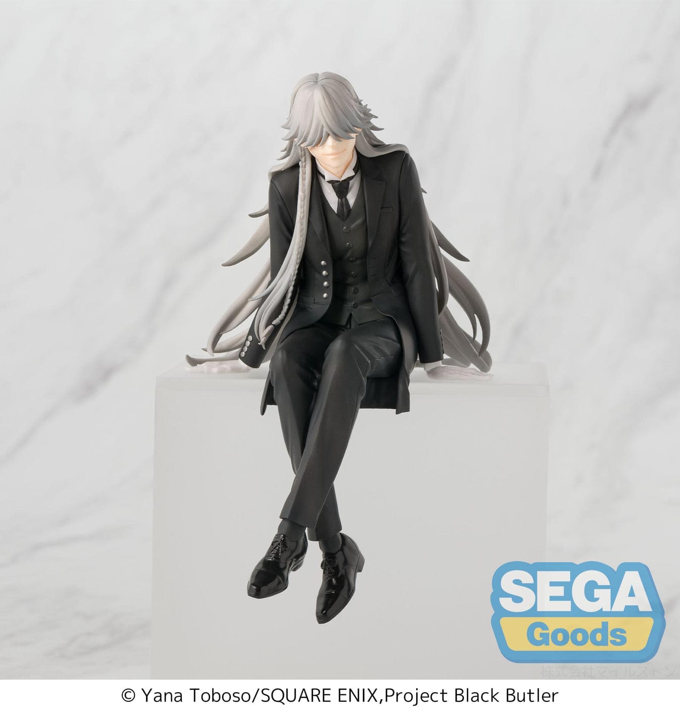 Milestone Black Butler: Public School Arc - Undertaker PM Perching Figure Kawaii Gifts 4582733439983