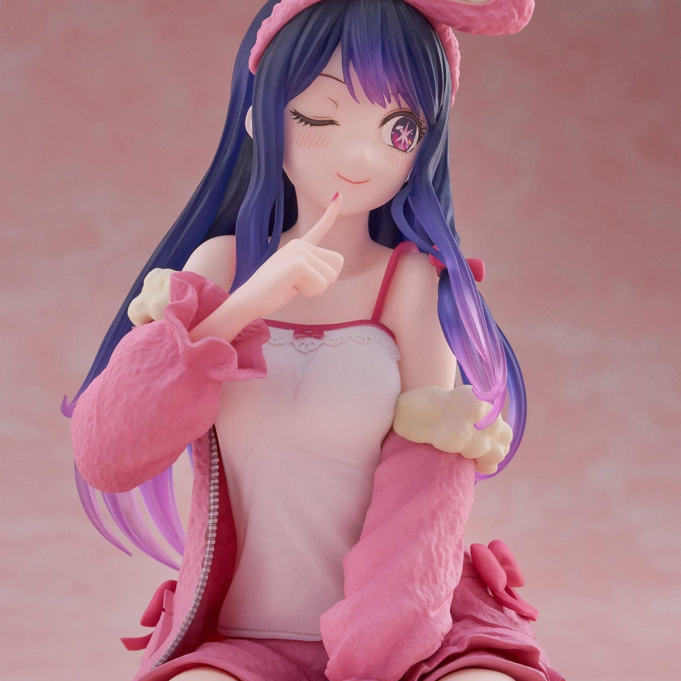 Milestone Oshi No Ko - Ai Desktop Cute (Rabbit Room Wear Ver.) Figure Kawaii Gifts 0840342404018