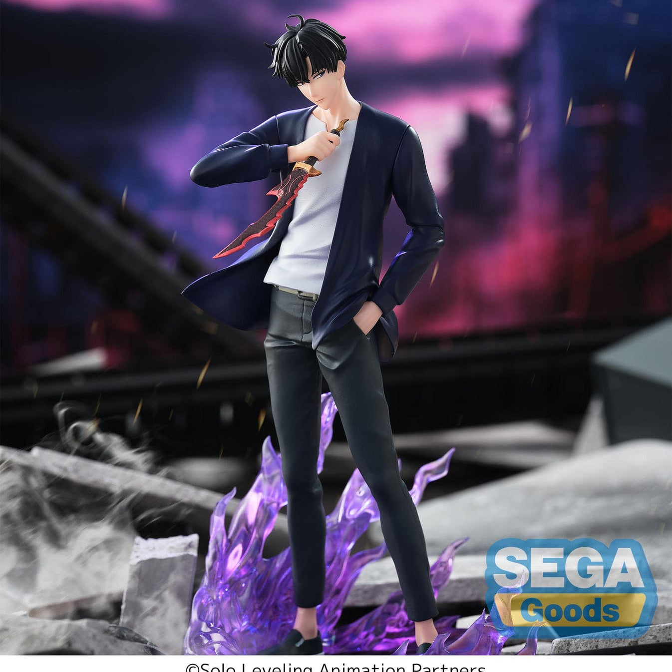Milestone Solo Leveling XStellar Sung Jinwoo Figure Kawaii Gifts 4582733443515