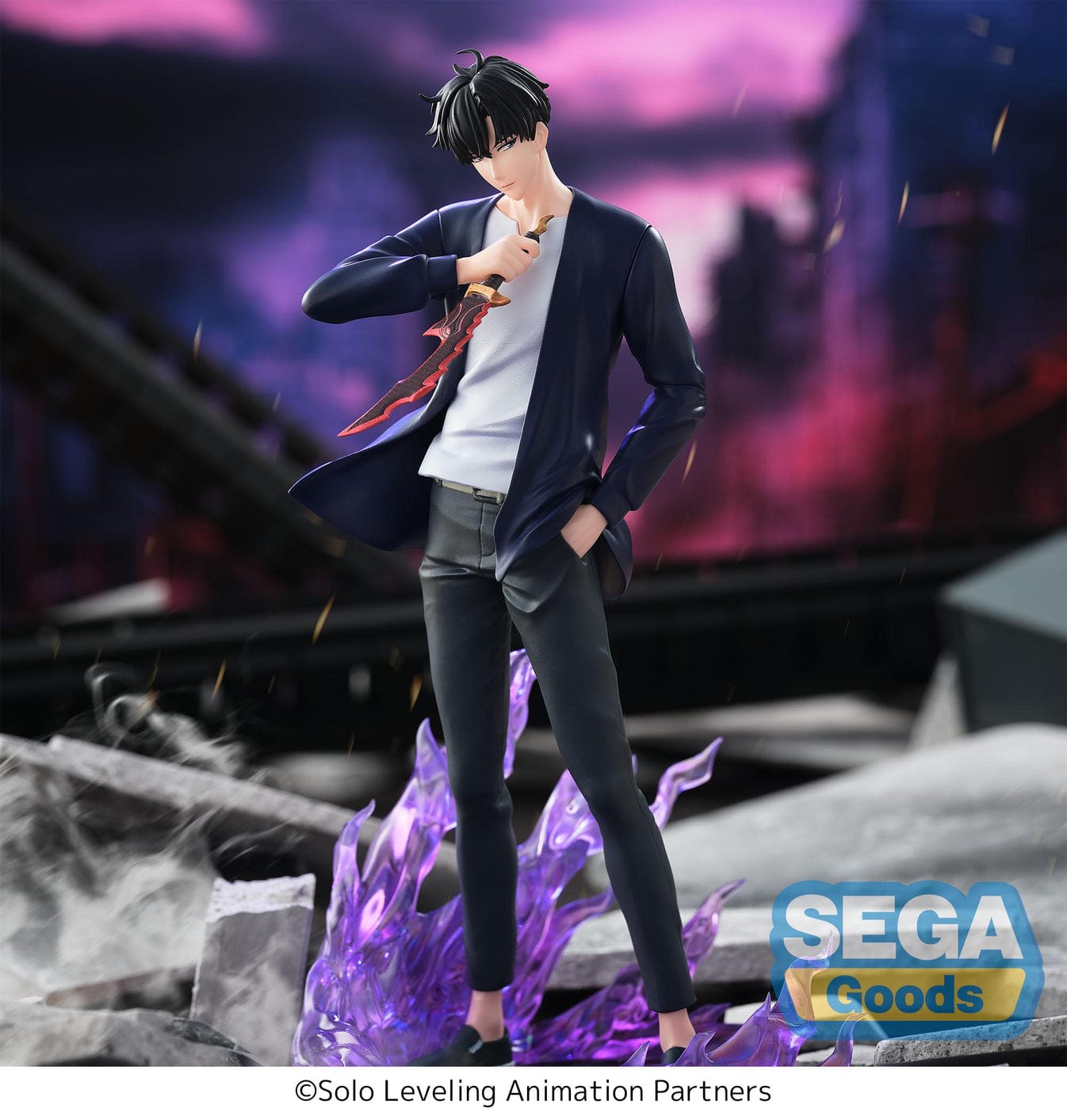 Milestone Solo Leveling XStellar Sung Jinwoo Figure Kawaii Gifts 4582733443515