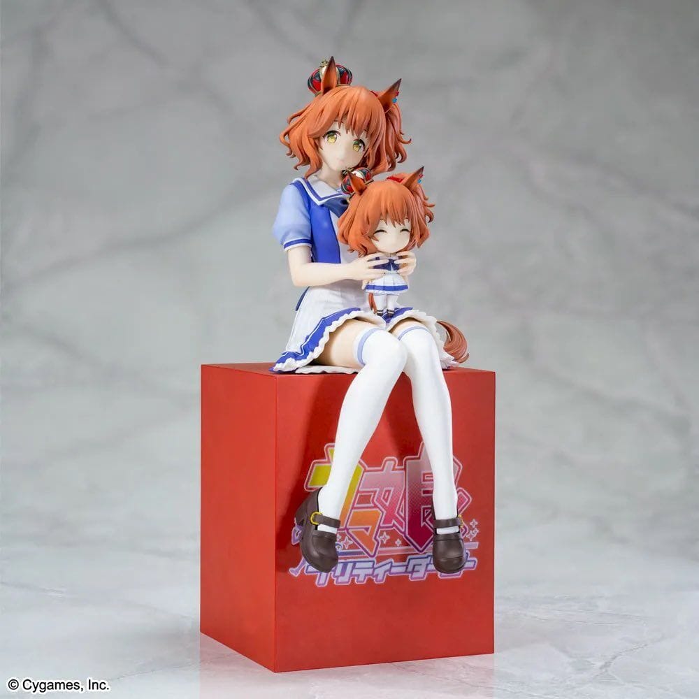 Milestone Umamusume XStellar Ashton Machan Sitting Figure Kawaii Gifts 4582733457307