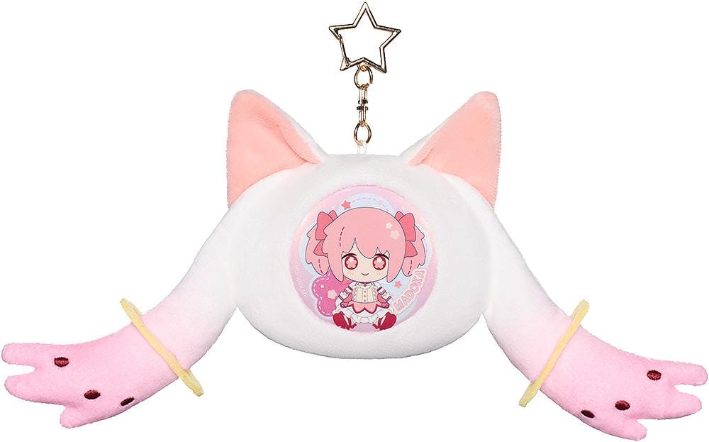 Milestone Madoka Magica the Movie -Rebellion- Fluffy Keychain Pinback Button Case Kawaii Gifts 4580828671904