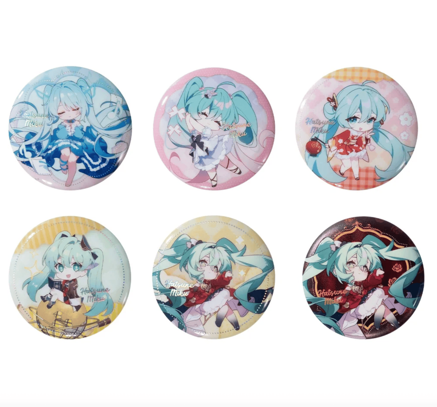 moeyu Hatsune Miku Dimensional Discovery: Baroque Overture Chibi Can Badge Surprise Kawaii Gifts 6978216237975