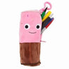 NECA Yummy World Sprinkles Cupcake Plushie Pencil Case with Clip Kawaii Gifts