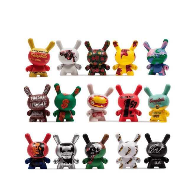 NECA Andy Warhol 3" Dunny Surprise Box Series 2 Kawaii Gifts 883975146733