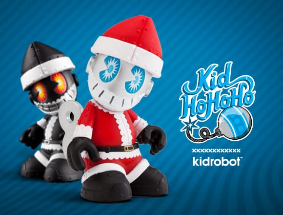 NECA Kidrobot Kid Hohoho 'Bots Holiday Surprise Box (2012) Kawaii Gifts