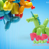 NECA Kidrobot POP Corns! Balloon Animals 3" Figure Surprise Box Kawaii Gifts 883975122737