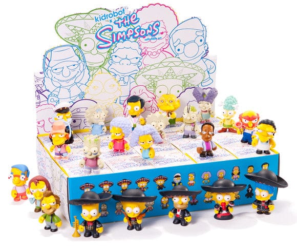 NECA Kidrobot Simpsons 3" Figure Surprise Box Series 2 Kawaii Gifts 883975081638
