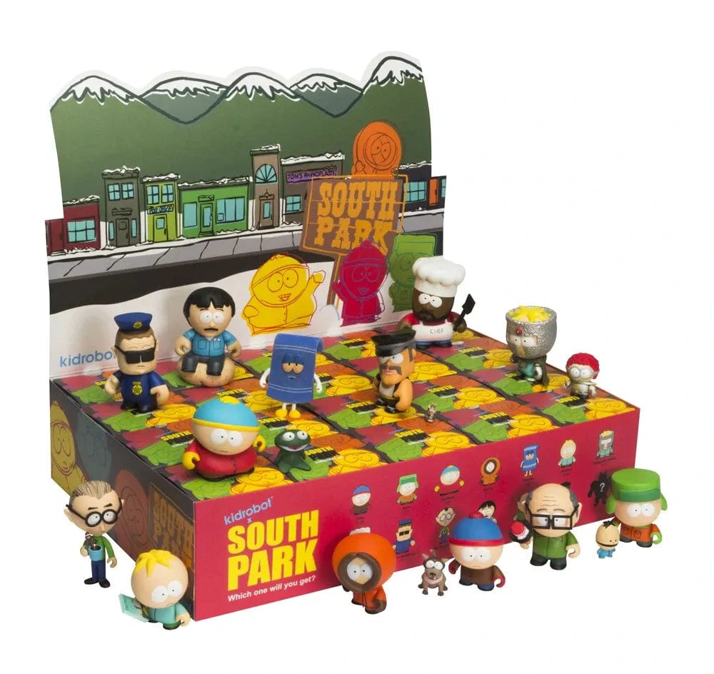 NECA Kidrobot South Park 3" Figure Surprise Box Series 3 Kawaii Gifts 883975098056
