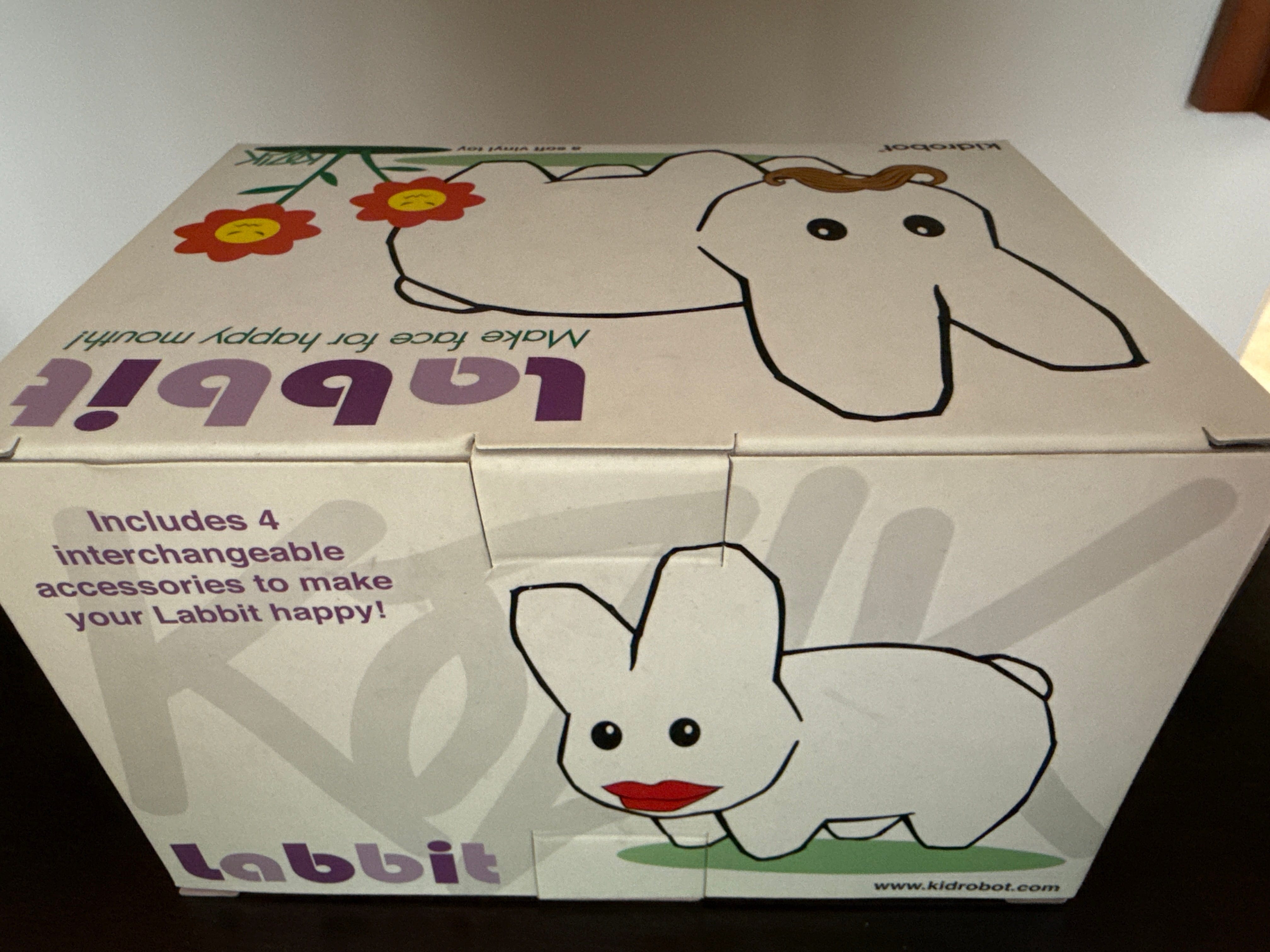 NECA Kidrobot Frank Kozik Labbit S2 Carrot & Party Blowout 5" Vinyl Figure Kawaii Gifts 883975020576