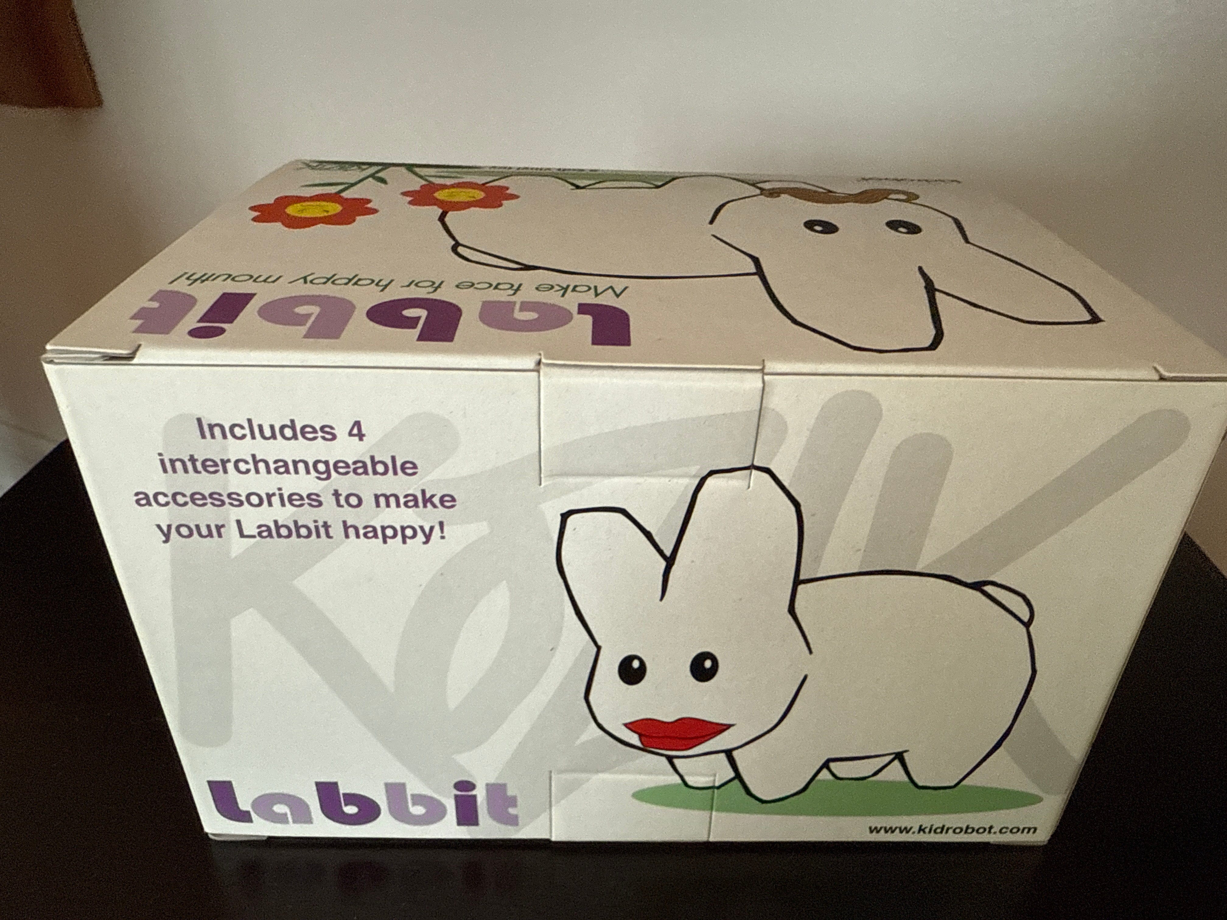 NECA Kidrobot Frank Kozik Labbit S2 Popsicle & Bone 5" Vinyl Figure Kawaii Gifts 883975020576