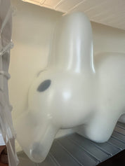 NECA Kidrobot Frank Kozik White Labbit 10" Vinyl Figure Kawaii Gifts 894292004453
