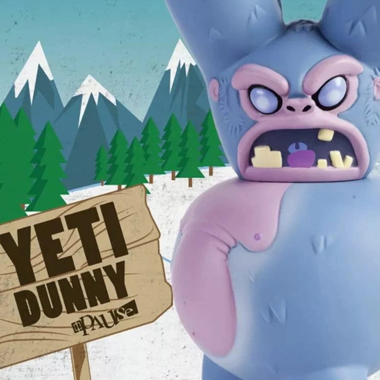 NECA Yeti Dunny 8" Blue Version by Pause & Kidrobot Kawaii Gifts 883975129651