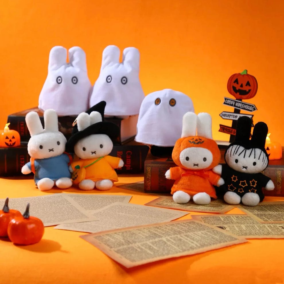 New Jorry Miffy Halloween Surprise Plushie 5" Bag Charm Blind Box Kawaii Gifts